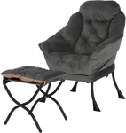 Lazy With Folding Ottoman,living Room Chairs, Accent Contemporary Lounge New. Price: $178.99.