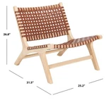 Safavieh Luna Accent Chair, Reduced Price 2172732227 ACH1002E Open. Price: $218.00.