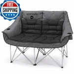 Serenelife Camping Loveseat For Couples Friends Families Double Chair New. Price: $112.20.