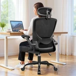 Coolhut Ergonomic Desk Chair, High Back, Big And Tall Reclining Office New. Price: $97.00.