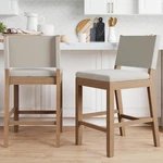 Set Of (2) Nathan James Linus Modern Upholstered Counter Height Bar Stool New. Price: $239.99.