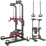 Power Tower Pull Up Bar For Home Gym Multi-function Stand Dip New. Price: $269.03.