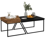 Homcom Coffee Set 2, With Steel Frame For Living Room New. Price: $68.04.