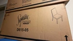 Signature Design By Ashley Upholstered Dining Chair D615-05 Light Gray/dark New. Price: $169.00.