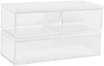 Flash Furniture BE-PB3316-WD-3-MS Brody 2" Tall Stacking Clear White New. Price: $19.84.