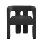 Sloane Velvet Upholstered Chair Modern Accent Seating Living Or Dining Black New. Price: $279.00.