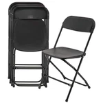 Elama 4 Piece Plastic Folding Chair Black New. Price: $110.39.