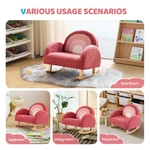 Kids Sofa, Toddler Rocking Chair, Children Gift Armchair With Solid Wooden Frame New. Price: $50.99.