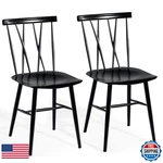 Costway Dining Set Of 2 Farmhouse Windsor Room New. Price: $157.65.