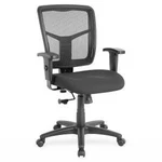 Lorell LLR86209 Managerial Mesh Mid-back Chair Black New. Price: $269.78.