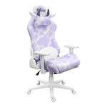 Techni Mobili Sport 19.75" Modern Fabric Upholstered Gaming Chair Lavender/white New. Price: $305.58.