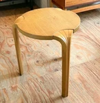 Artek 60'S X600 Stool X-leg Vintage Discontinued Model Designed Alvar Aalto Used. Price: $2530.00.