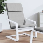 Relaxing Chair Light Gray Fabric New. Price: $127.10.