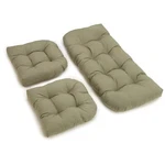 Blazing Needles Twill Settee Group Cushions Sage Of 3 New. Price: $78.65.