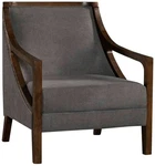 Hopkins Colombia Charcoal Fabric Accent Chair New. Price: $599.99.