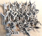 Lot Of 25 Grip Rite Prolok Tilt-up Chairs 2" Height For Rebar 1/2 #4 Mesh 6-10MM New. Price: $17.95.