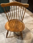 Vintage Ethan Allen Heirloom Nutmeg Maple Windsor Dining Chair 10-6102 Used. Price: $275.00.