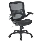 Mesh Black Fabric Seat And Back Managers Chair By Office Star New. Price: $175.99.