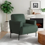 Studio Living Kensington Accent Chair Green Velvet Fabric New. Price: $277.14.