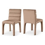 Meridian Furniture Kai Beige Velvet Dining Chair (set Of 2) New. Price: $447.76.
