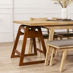 ECR4KIDS Asatt High Chair, Toddler - Dark Walnut Used. Price: $60.38.