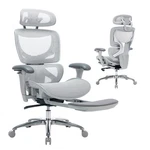 Colamy Ergonomic Mesh Office Chair With Footrest, Executive High Back Compute... Used. Price: $307.09.