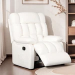 Oversized Recliner Chair, Leather Adjustable With Side Pockets, Livi... New. Price: $568.44.