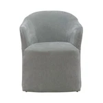 Accent Dining Chairs With Castors - Sapphire Upholstry Set Of Four New. Price: $1719.99.
