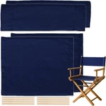 Stay Gent 2-SET Director Chair Replacement Canvas Seat & Back Cover Navy New. Price: $32.67.