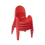Child Chair Seat Stackable Ergonomic Candy Apple Red Pack AB7707PR4 Angeles New. Price: $179.99.