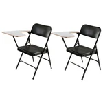 National Public Seating Pack 5210R Tablet Folding Chair, Right Arm, Black New. Price: $199.98.
