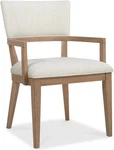 Hooker Furniture 6072-75500 Sonnet 24"W Linen And Polyester Chair White Oak / New. Price: $612.00.