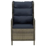 Outdoor Recliner Chair Patio Lounge With Cushions Poly Rattan Vidaxl New. Price: $322.99.