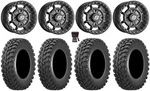 Sedona Rift 15X7 Wheels Black 30" Cross Trail Tires Can-am Maverick X3 New. Price: $1534.00.