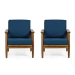 Christopher Knight Home Willowbrook Outdoor Acacia Wood Club Chair Set Of 2 Teak New. Price: $451.81.