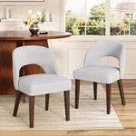 Garvee Modern Dining Chairs Set Of 2, Plush Chenille Upholstered Chair... New. Price: $277.26.