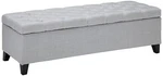 Christopher Knight Home Ottilie Fabric Storage Ottoman, Light Grey 17.50 D X Open. Price: $181.09.
