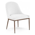 Meridian Furniture Ferro White Linen Textured Performance Fabric Dining Sc New. Price: $327.49.