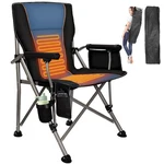 Heated Camping Chair 500 Lbs Folding Heavy Duty 20000MAH Black Blue QYLYY-1 New. Price: $129.99.