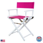 Casual Home 200-01/021-30 Director Chair 18 Classic Height Whiteframe/magenta New. Price: $95.77.
