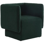Maklaine Contemporary Upholstered Green Boucle Fabric Accent Chair New. Price: $443.35.