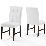 Modway Furniture Promulgate Dining Side Chair Set Of 2, White -EEI-3336-WHI New. Price: $209.99.