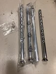 National Public Seating Shop Stool Set Of 4 Leg Extensions Chrome Finish New. Price: $23.00.