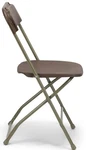 Plastic Folding Chair - Comfortable Event 650LB, Stackable Used. Price: $6.50.