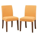 Buylateral Armless Dining Chair Armrest Set Of 2 Modern Transitional Room Yellow Open. Price: $141.94.