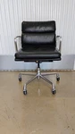 Authentic Herman Miller Eames Soft Pad Management Office Chair Black Leather Used. Price: $1100.00.