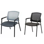 Office Reception Chair Mesh Back Stacking Lumbar Support Thickened Cushion New. Price: $119.99.