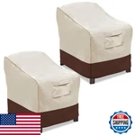 Vailge Patio Chair Covers, 2-PACK Large, Waterproof Outdoor Furniture New. Price: $65.60.