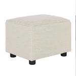 Evolur Holland Upholstered Ottoman Thunder, Foot Rest Stool, Nursing Moms New. Price: $119.98.