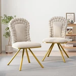 Dining Chairs Set Of 2 Velvet Accent Vanity With Gold Metal Legs New. Price: $181.96.